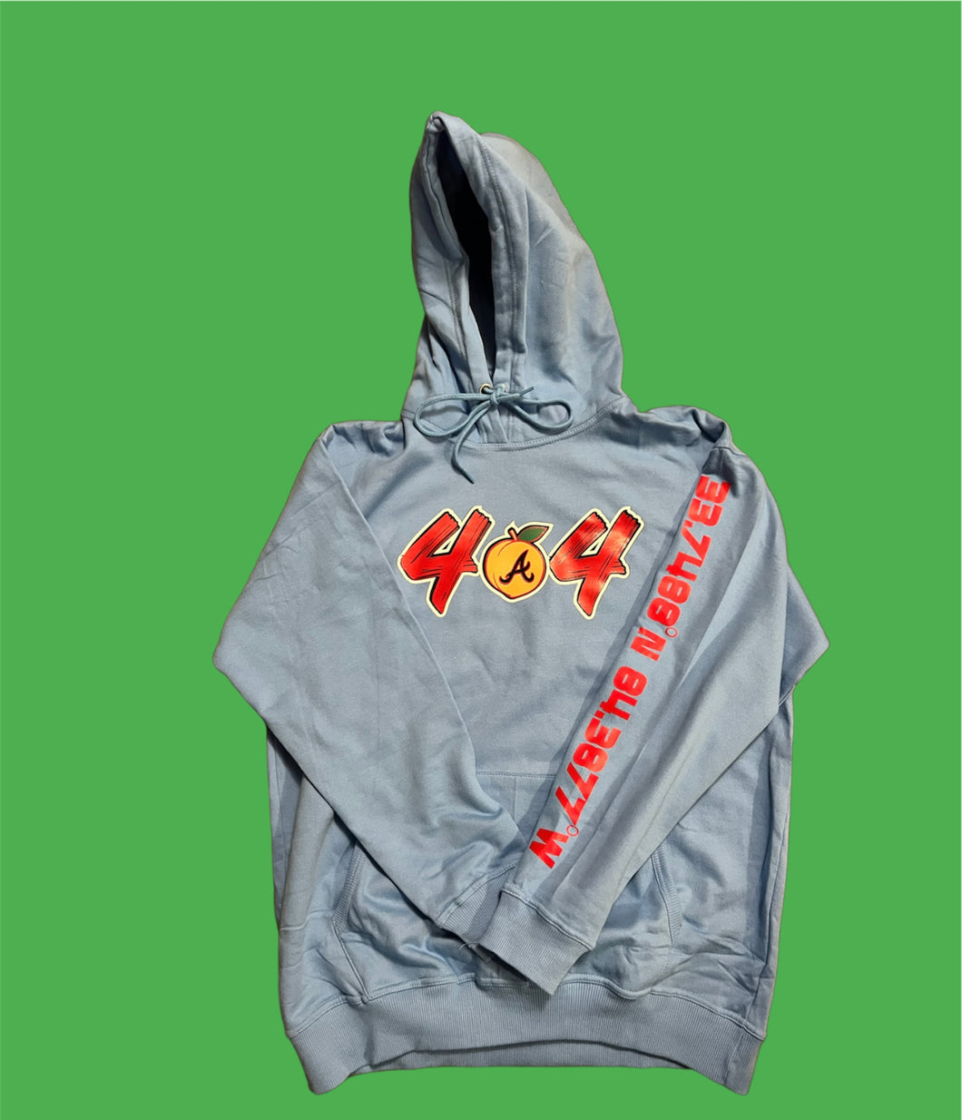 404 Area Code Coordinates Edition Hoodie(Pre-Order)